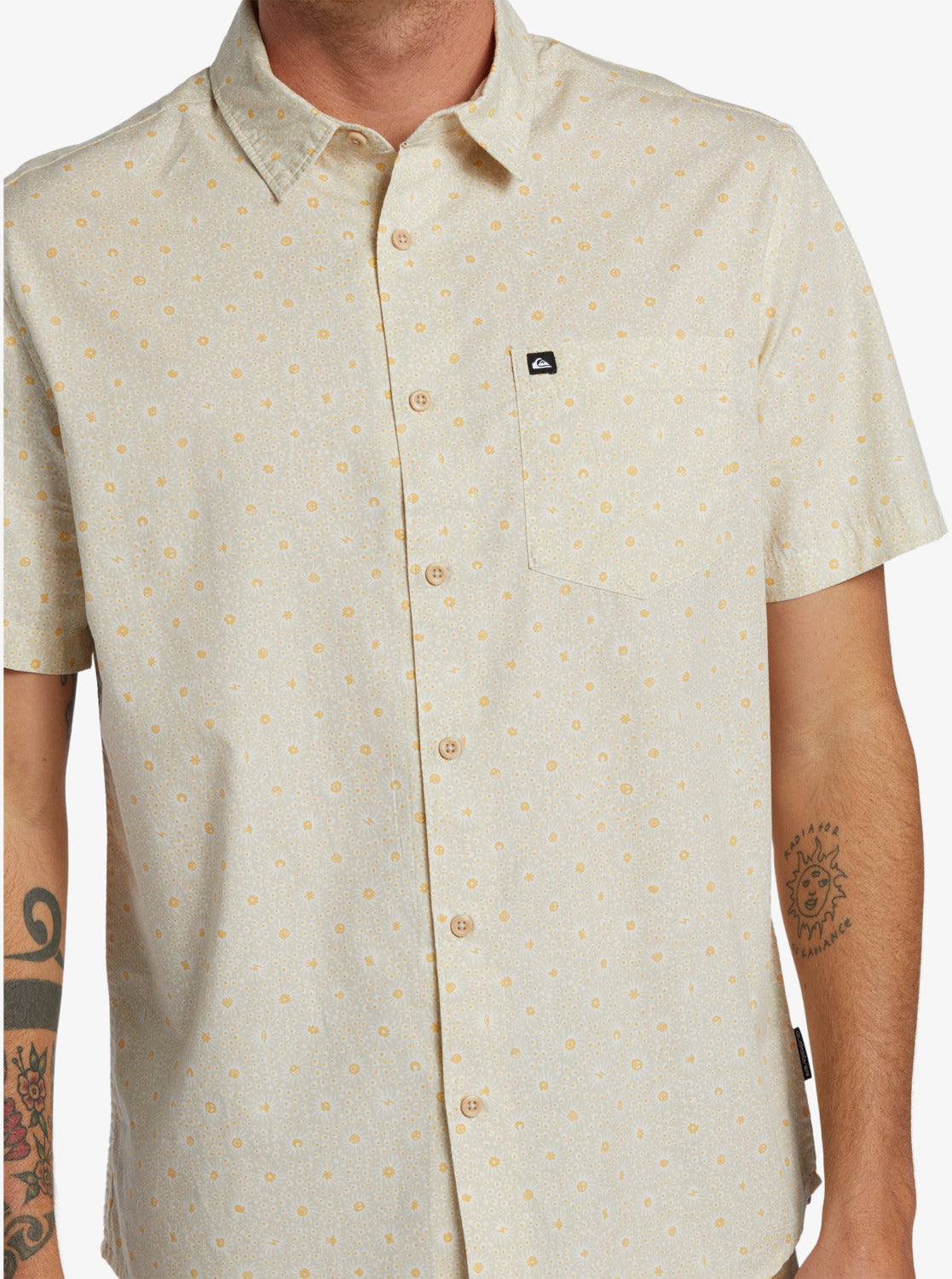 Quiksilver Apero Organic SS Woven WEJ7 M