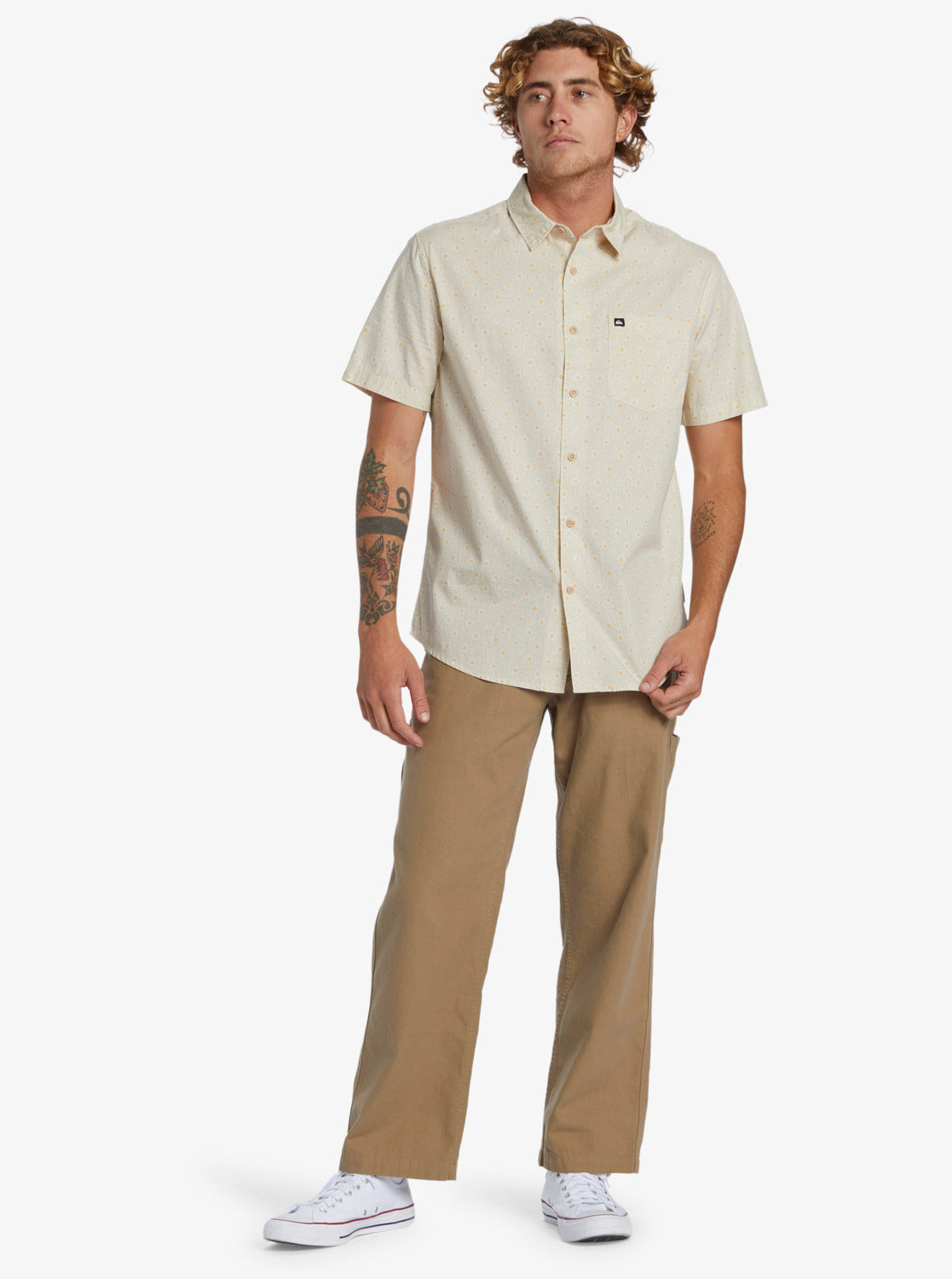 Quiksilver Apero Organic SS Woven WEJ7 M