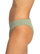 Roxy Essaouira Moderate High Leg Bikini Bottom  GLD0 L