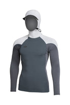 O'Neill Thinskins Neo-Skins LS Hooded Lycra Graph/Graph/CoolGrey S