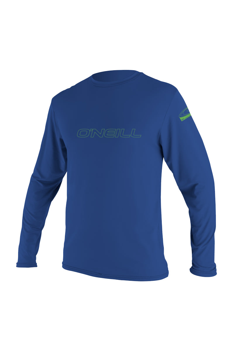 O'Neill Youth Basic L/S Rash Tee Pacific 8