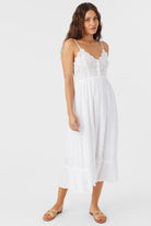 O'neill Shiba MIDI Dress WHT M