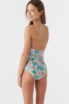 O'Neill Janis Floral Cinched One Piece MUL 14