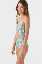 O'Neill Janis Floral Cinched One Piece MUL 7