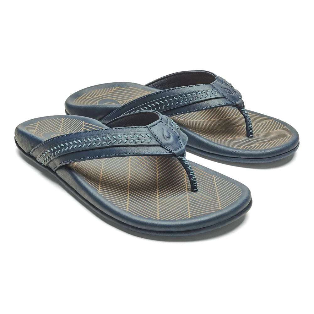 Olukai Aho Mens Sandal ADAD-Coastal Blue-Coastal Blue 13