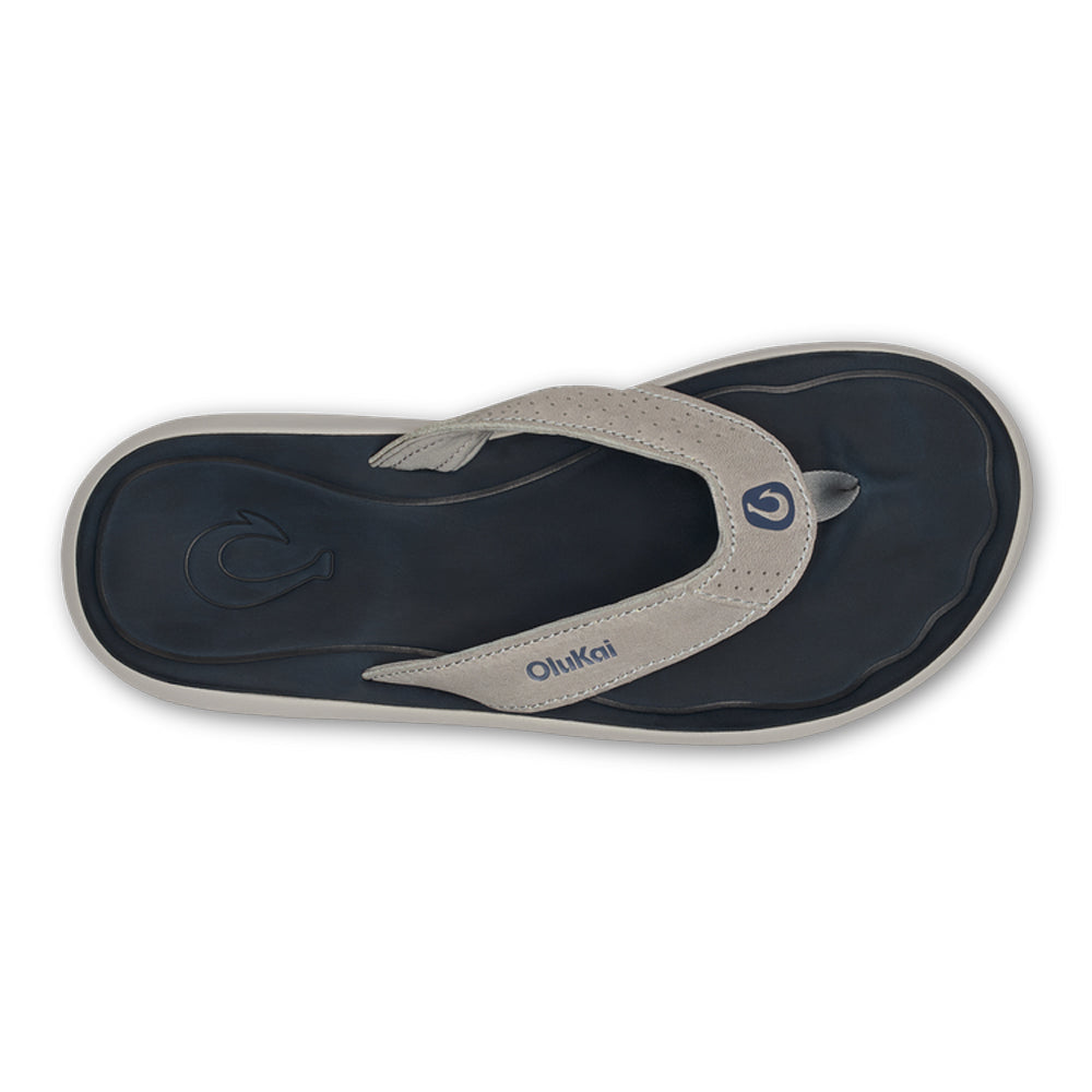 Olukai Pili Mens Sandal AUZN-Ash-Mood Indigo 8