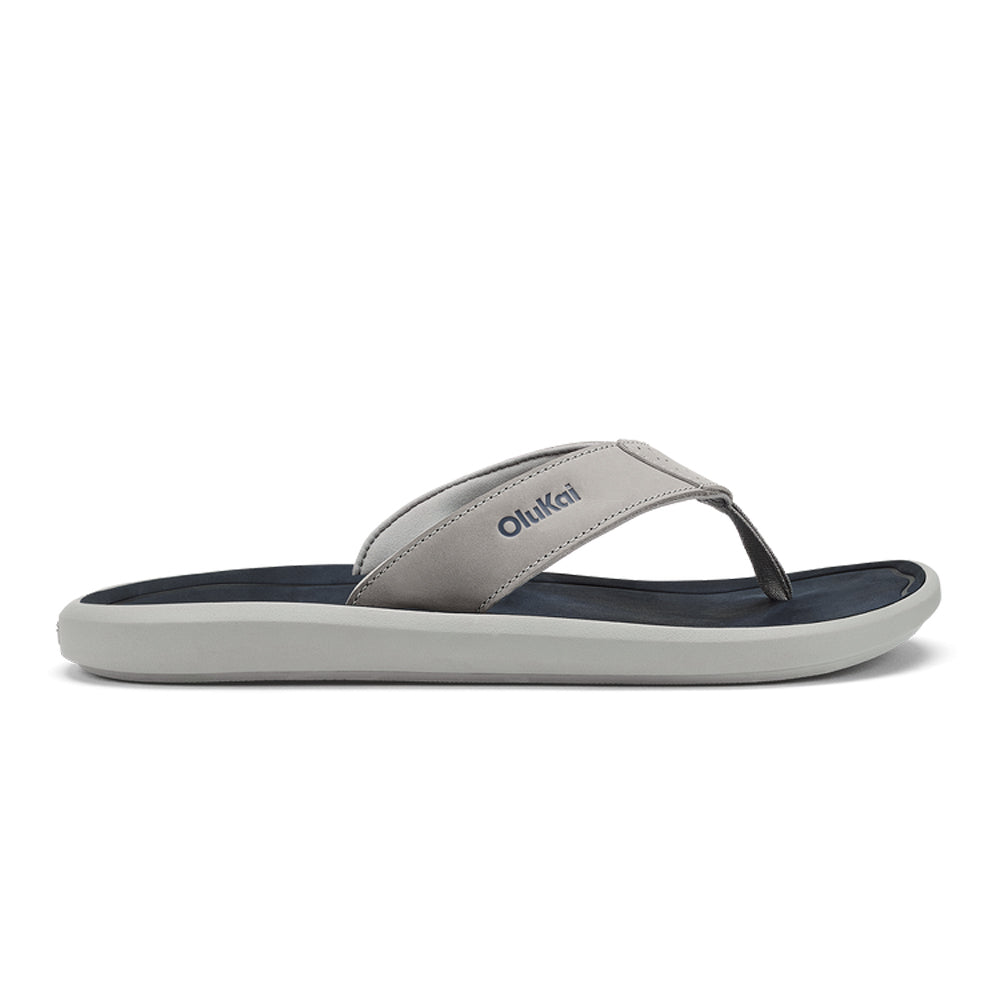 Olukai Pili Mens Sandal AUZN-Ash-Mood Indigo 9