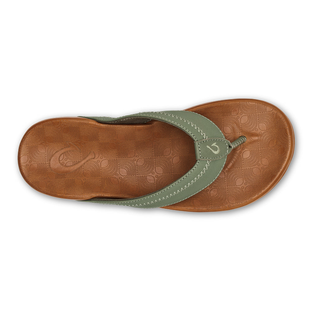 Olukai Hiapo Mens Sandal 4DFM-Odyssey Grey-Sahara 13
