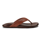 Olukai Hiapo Mens Sandal SK63-Rum-Dark Wood 14