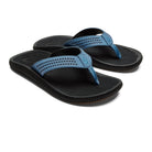 Olukai Ulele Mens Sandal BFLR-Blue Fog-Lava Rock 13