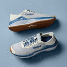 Olukai Ahi Mens Shoe ELWS-Blue Pearl-White Sand 9.5