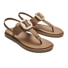 Olukai La I T-Bar Womens Sandal 3434-Tan-Tan 11