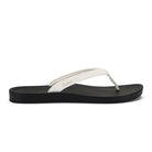 Olukai Uiki Womens Sandal WBLR-Bright White-Lava Rock 6