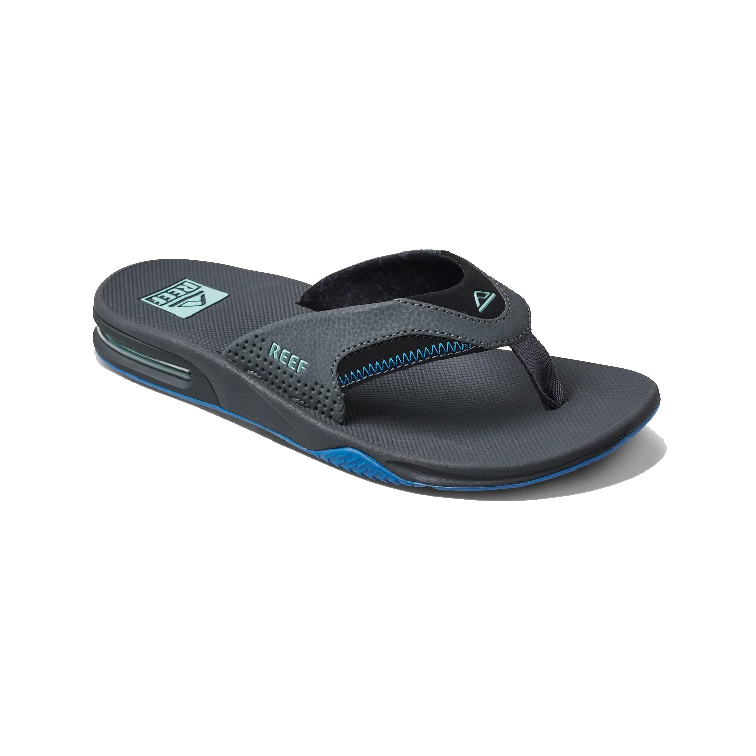 Reef Fanning Mens Sandal Gunmetal-Ocean 4