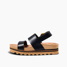 Reef Vista Hi Buckle Womens Sandal Black-Tan 11