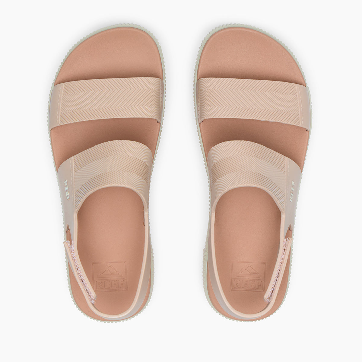 Reef Water Vista Higher Womens Sandal Sunset Coral 8