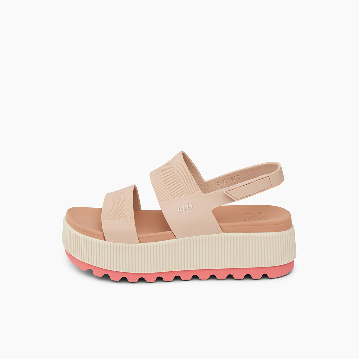 Reef Water Vista Higher Womens Sandal Sunset Coral 5
