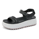 Reef Vista Higher Raya Womens Sandal Black-White 9