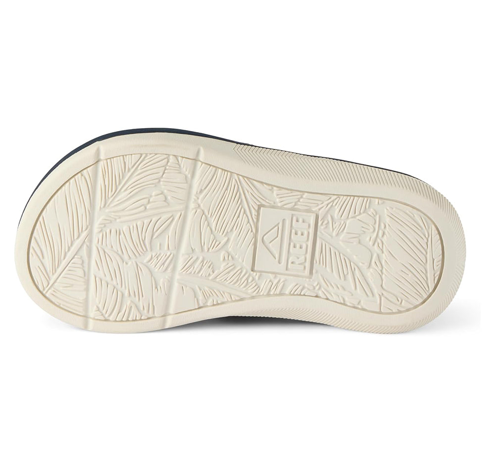Reef Little Santa Ana Boys Sandal Navy-White-Orange 4 C