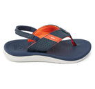 Reef Little Santa Ana Boys Sandal Navy-White-Orange 5 C
