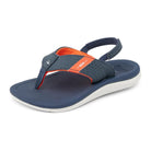 Reef Little Santa Ana Boys Sandal Navy-White-Orange 7 C