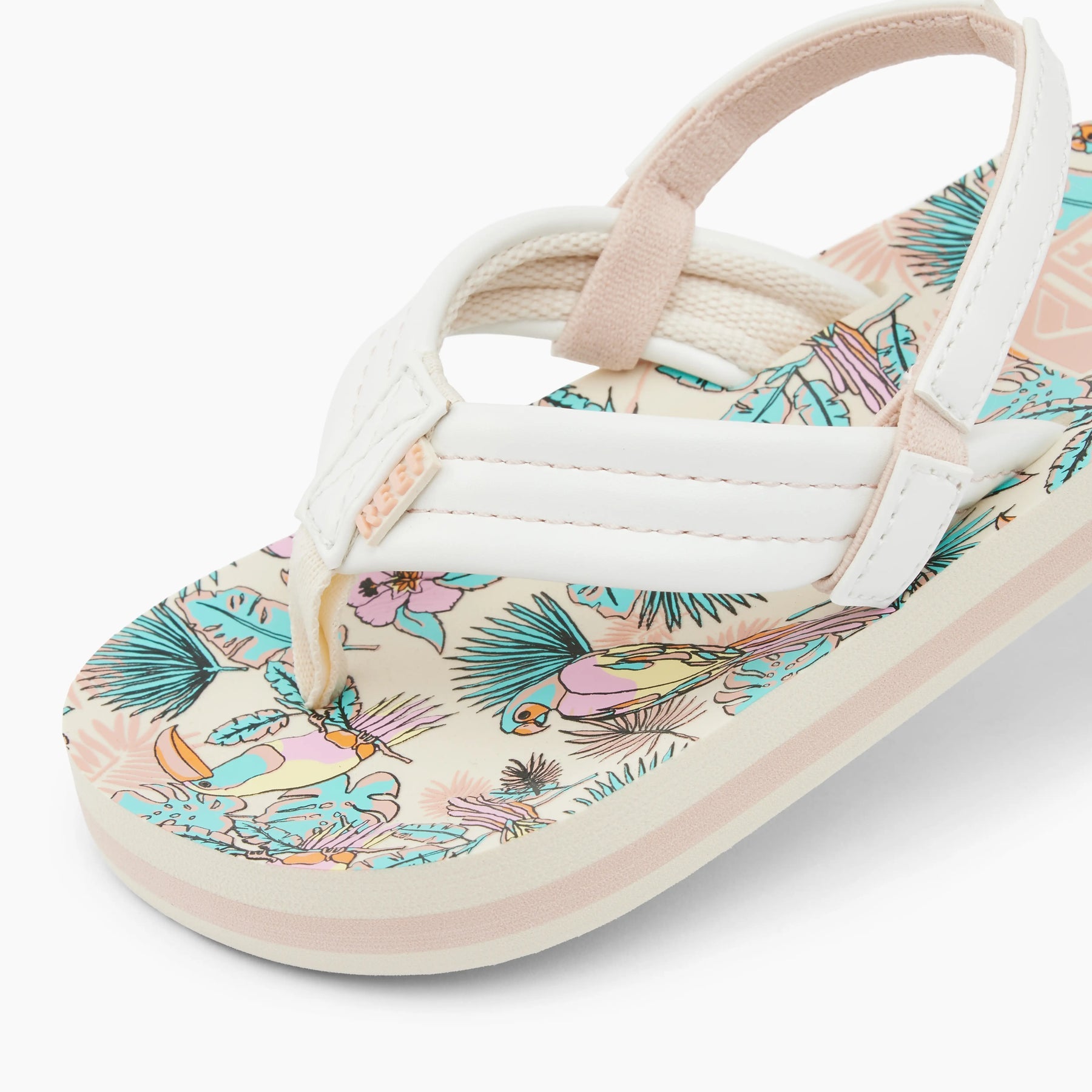 Reef Little Ahi Girls Sandal Birdie Num Num 7 C