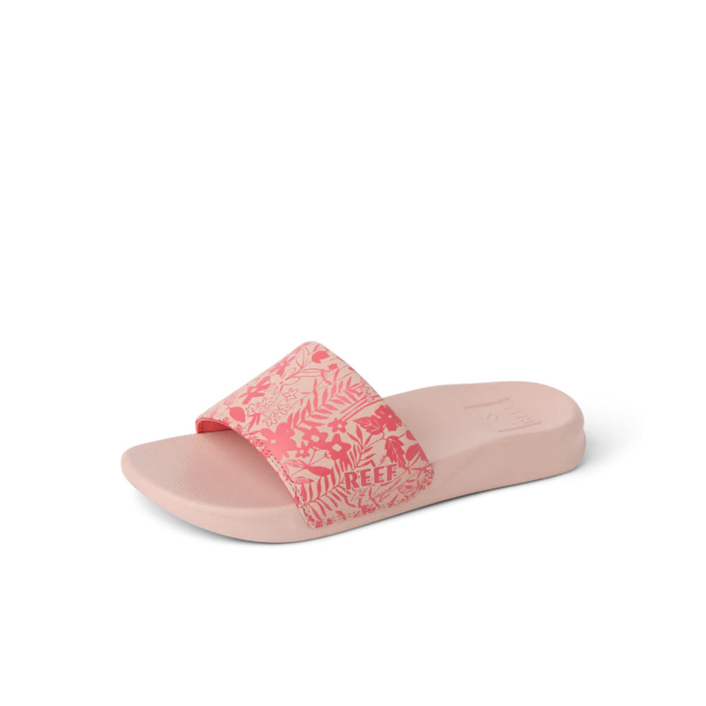 Reef One Slide Girls Sandal Flower Field 5 Y