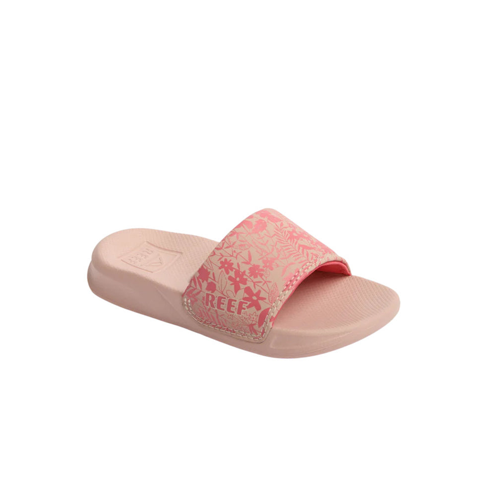 Reef One Slide Girls Sandal Flower Field 3 Y