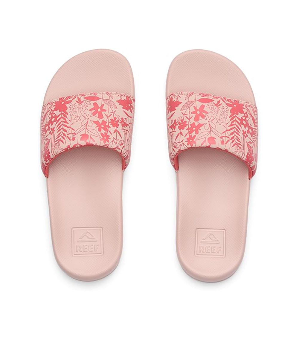 Reef One Slide Girls Sandal Flower Field 3 Y
