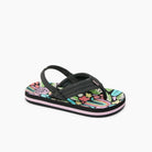 Reef Little Ahi Girls Sandal Tropical Rainbow 11 C