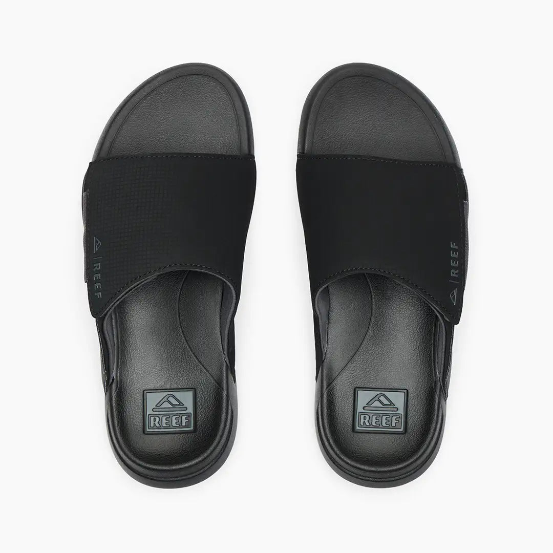 Reef Cruiser Slide Mens Sandal Black-Grey 10