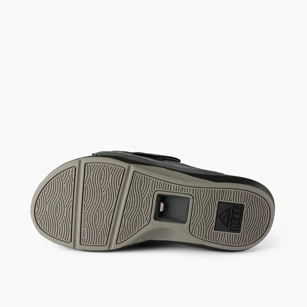 Reef Cruiser Slide Mens Sandal Black-Grey 12