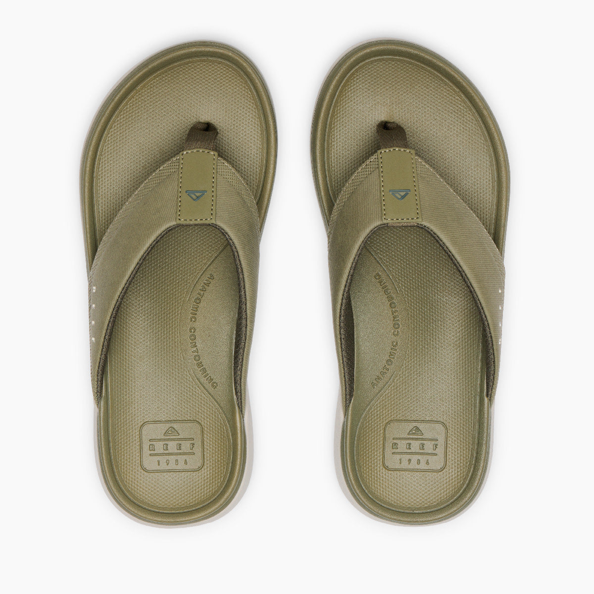 Reef Cushion Norte Mens Sandal Olive Vintage 13