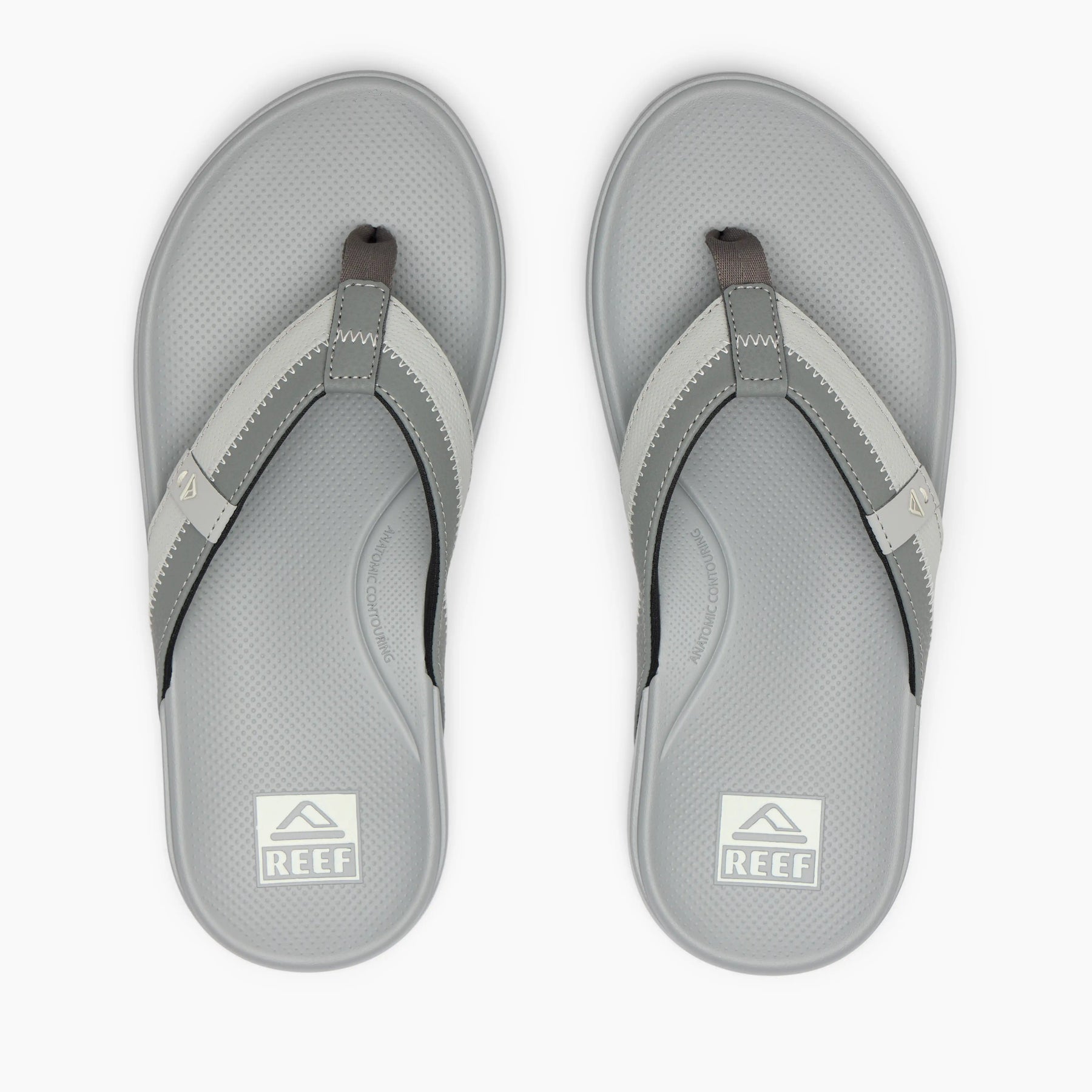 Reef Cushion Phantom 2.0 Mens Sandal Grey-Grey 8