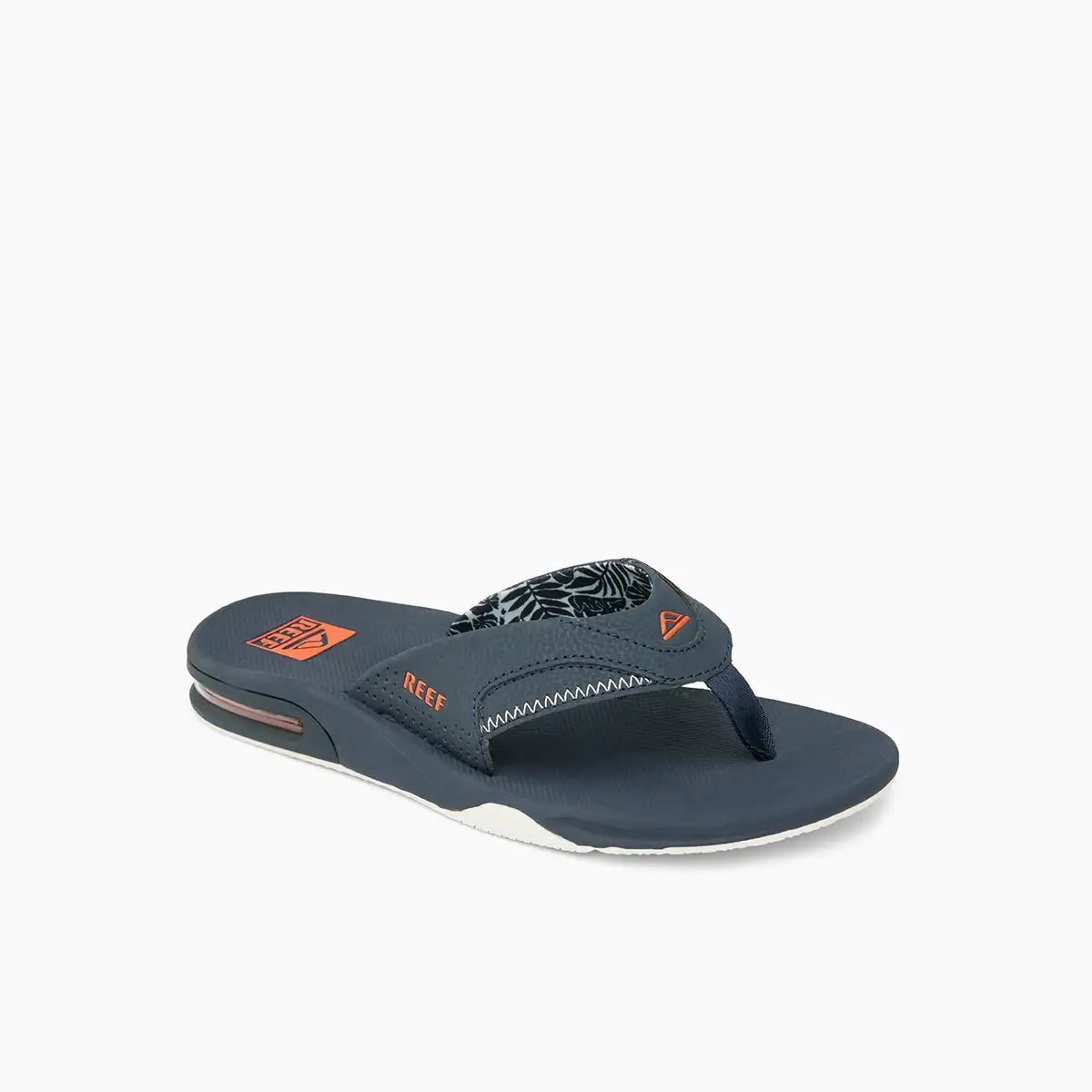 Reef Fanning Mens Sandal Navy-Orange Tropic 11