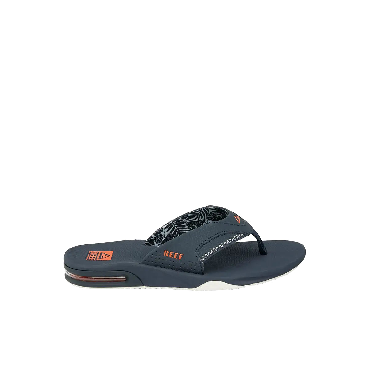 Reef Fanning Mens Sandal Navy-Orange Tropic 8