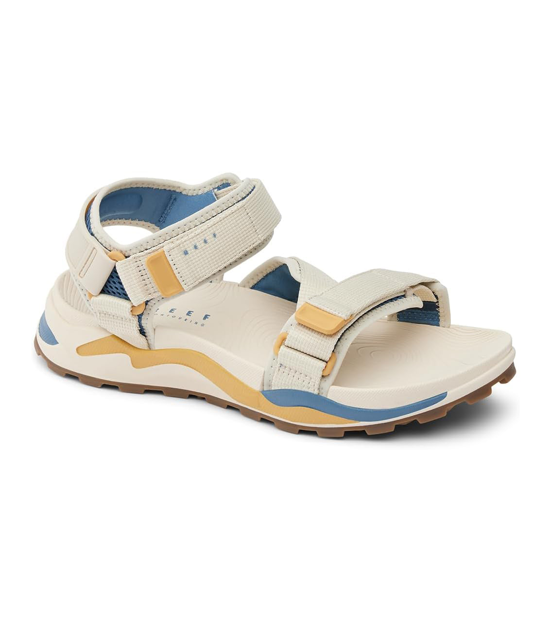 Reef Cross-Shore Mens Sandal Tan-Wheat-Blue 10
