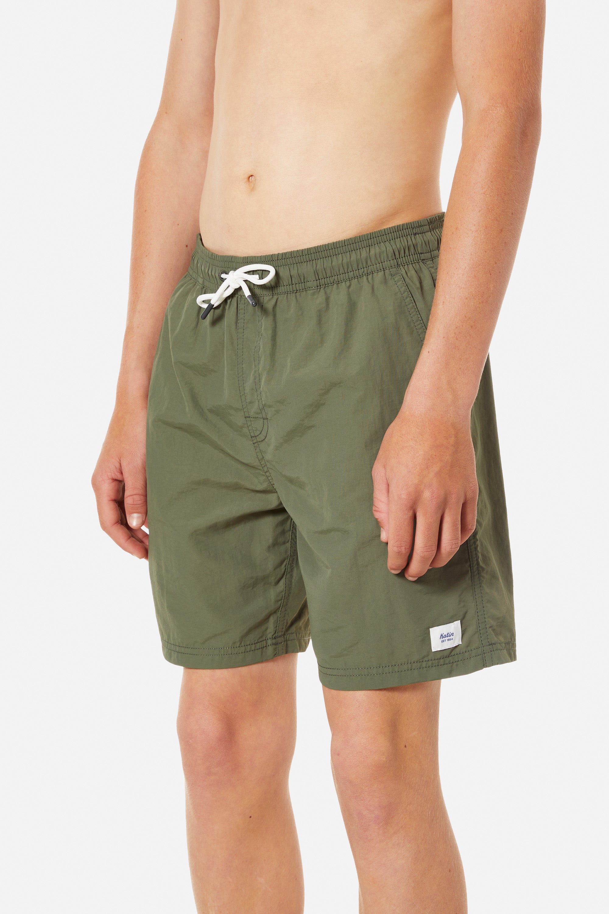 Katin Poolside Boys Volley Short OLIVE S