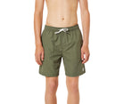 Katin Poolside Boys Volley Short OLIVE L
