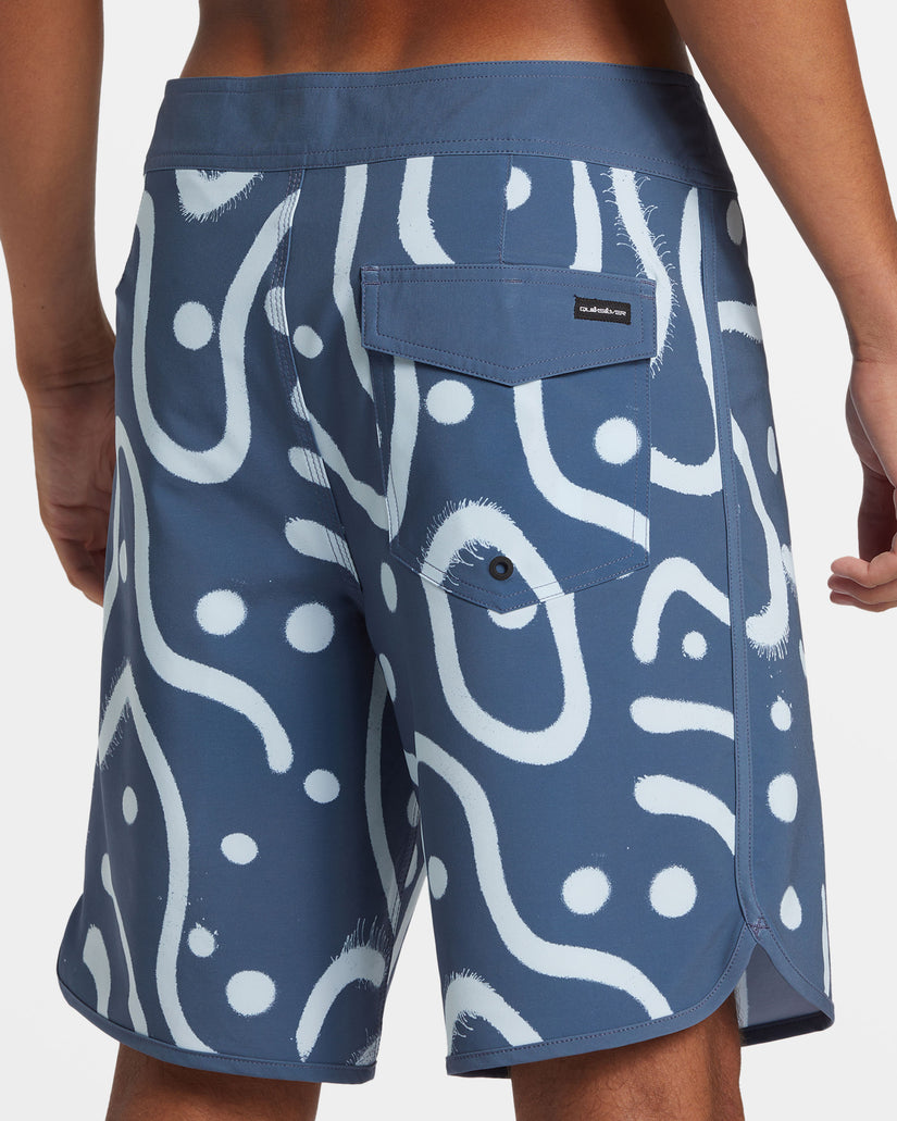 Quiksilver Surfsilk Scallop 19 Boardshort BYL8 31