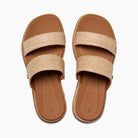 Reef Lofty Lux Hi Womens Sandal Tan Raffia 6
