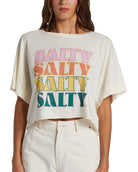 Roxy Salty Stack Tee WBS0 L