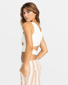 Roxy Good Keepsake Cropped Tank WBS0 L