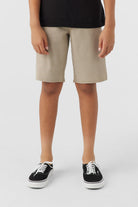 O'Neill Boys Reserve Light Check Shorts DKH 25