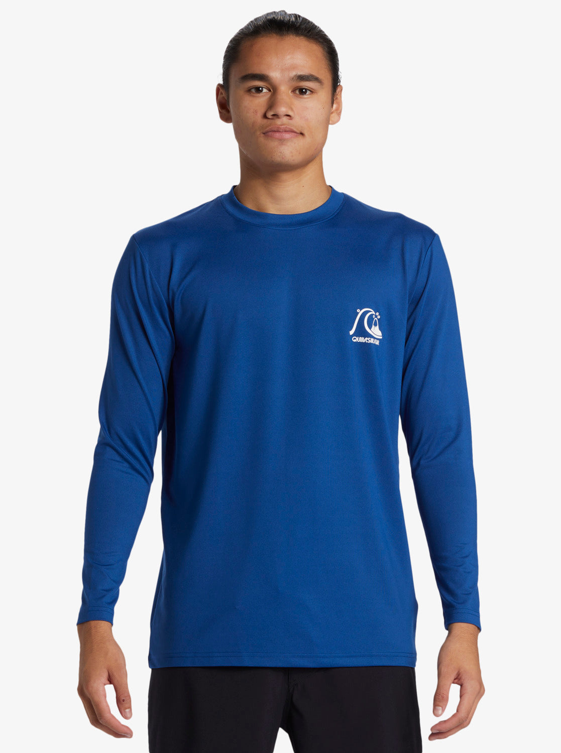 Quiksilver LS DNA Bubble Logo Surf Tee BYC0 M