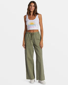 Simple Surf Dive In Cropped Tank WBS0 M