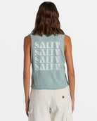 Roxy Salty Stack Muscle Tank BKE0 M