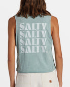 Roxy Salty Stack Muscle Tank BKE0 XS