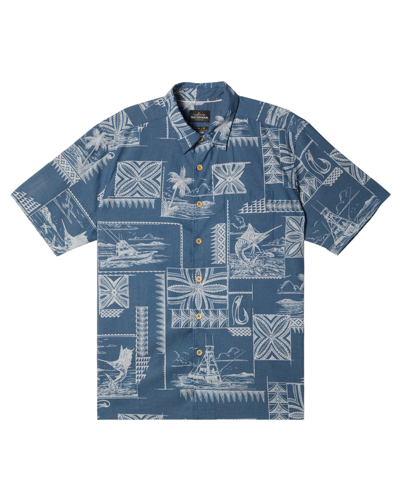 Quiksilver Waterman Bill Fish SS Woven BSM8 M