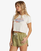 BILLABONG ROAD TRIPPIN ELASTIC WAIST SHORTS AVO-AVOCADO M
